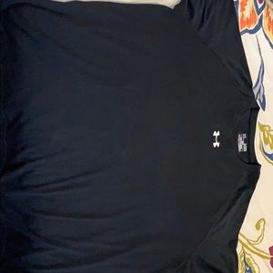 Under Armour XL loose short sleeve T-shirt black
